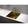 Кухонная мойка GRANULA KITCHEN SPACE KS-5051 золото сатин 5051 ZOLOTO CATIH
