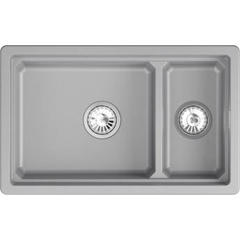 Кухонная мойка GRANULA KS-7304iU АЛЮМИНИУМ кварц