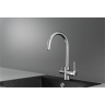 Кухонный смеситель GRANULA 5169 НЕРЖ 5169 HEPJ